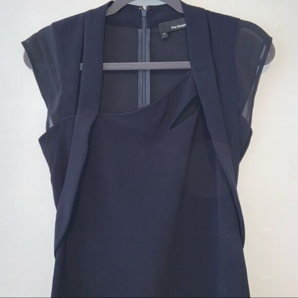 Sz Small THe Kooples Navy Blue cut out Dress - Picture 11 of 13